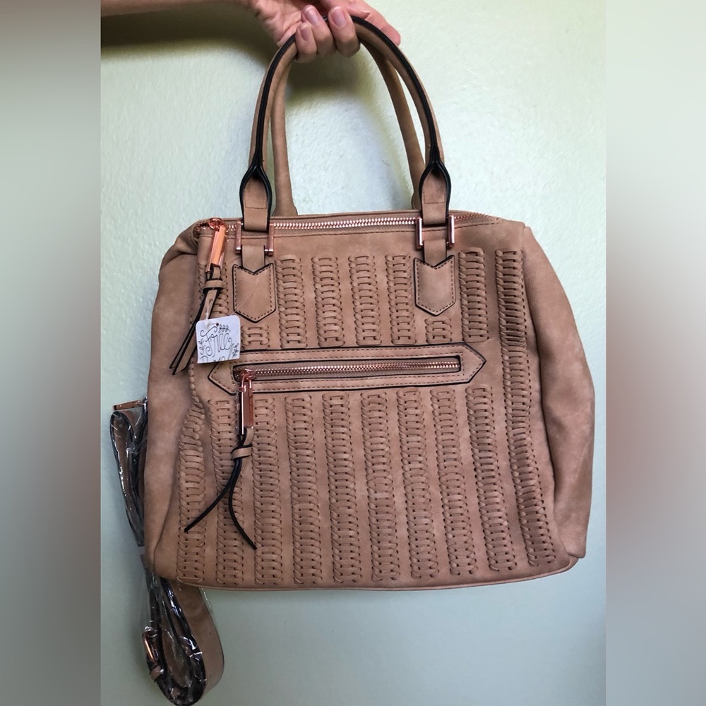 Neutral Free People Tote